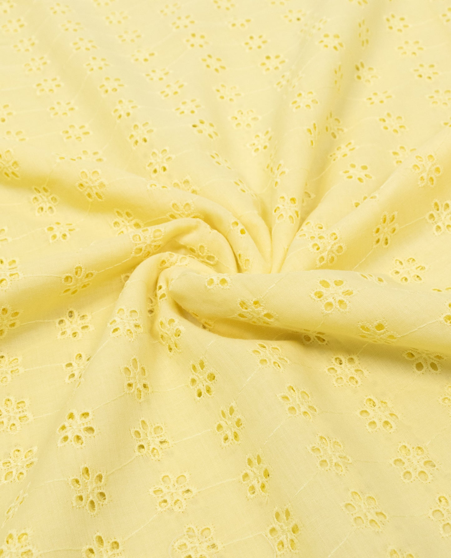 Bright Yellow Hakoba Rida With Heavy Lace & Floral Work On It