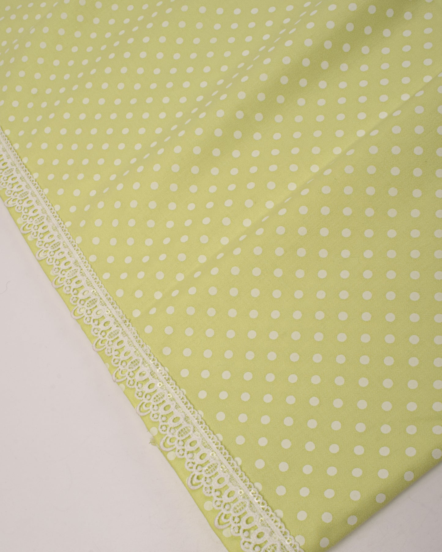 Light Green Dots Rida With Smart Pattern & Look