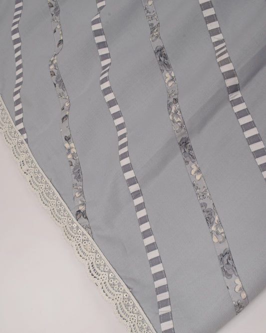 Light Grey Rida With Smart Beautiful Pattern