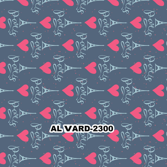 Al Vard Fabric Design No-2300