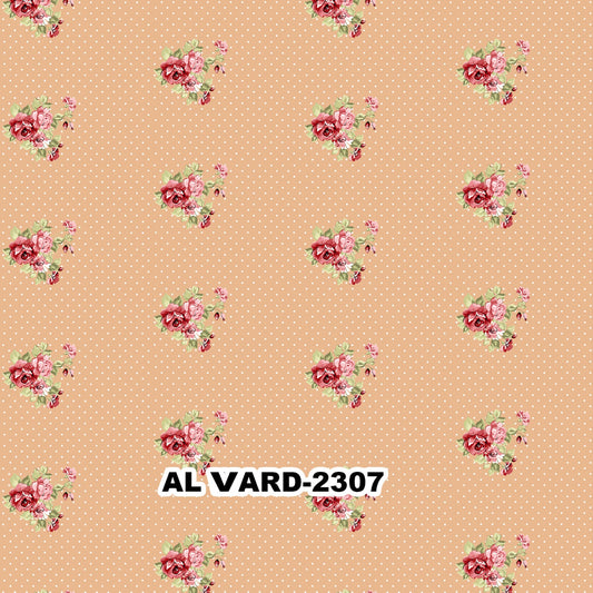 Al Vard Fabric Design No-2307