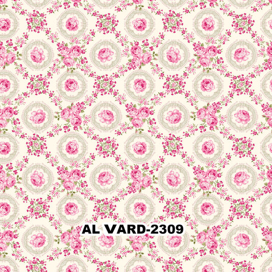 Al Vard Fabric Design No-2309