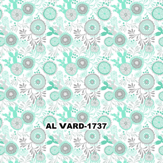 Al Vard Fabric Design No-1737